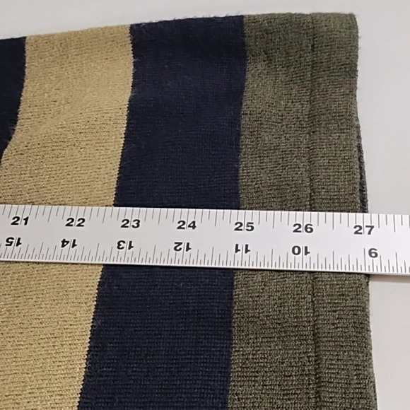 Roundtree & Yorke Lightweight Fine Gauge Crewneck Wool Blend Pullover Sweater - Picture 4 of 7